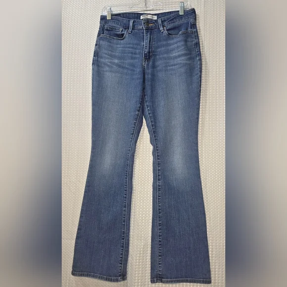 Levi Strauss Signature Bootcut Jeans Womens 6 (28x32) Medium Wash Classic Denim - Picture 7 of 11